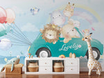 Papier peint mural Charmes du Monde rêves exotiques et voitures vintage - Vignette | Mr Papier Peint