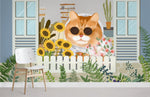 Papier peint mural Chat Cool - Vignette | Mr Papier Peint