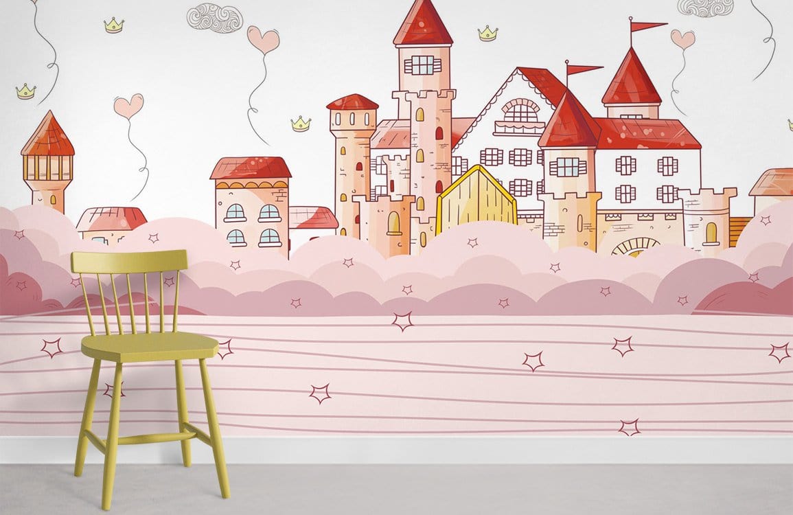 Papier peint mural Château de Rêve - Le meilleur Papier peint panoramique Sur mesure