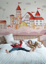 Papier peint mural château de rêve ambiance majestueuse et immersive - Vignette | Mr Papier Peint