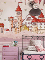 Papier peint mural château de rêve ambiance majestueuse et immersive - Vignette | Mr Papier Peint