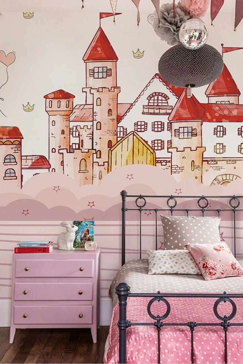 Papier peint mural Château de Rêve - Le meilleur Papier peint panoramique Sur mesure