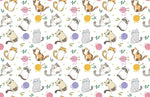 Papier peint mural Chatons et chat - Vignette | Mr Papier Peint