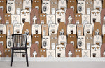 Papier peint mural Chats et Café - Vignette | Mr Papier Peint