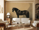 Papier peint mural cheval et chien - Vignette | Mr Papier Peint