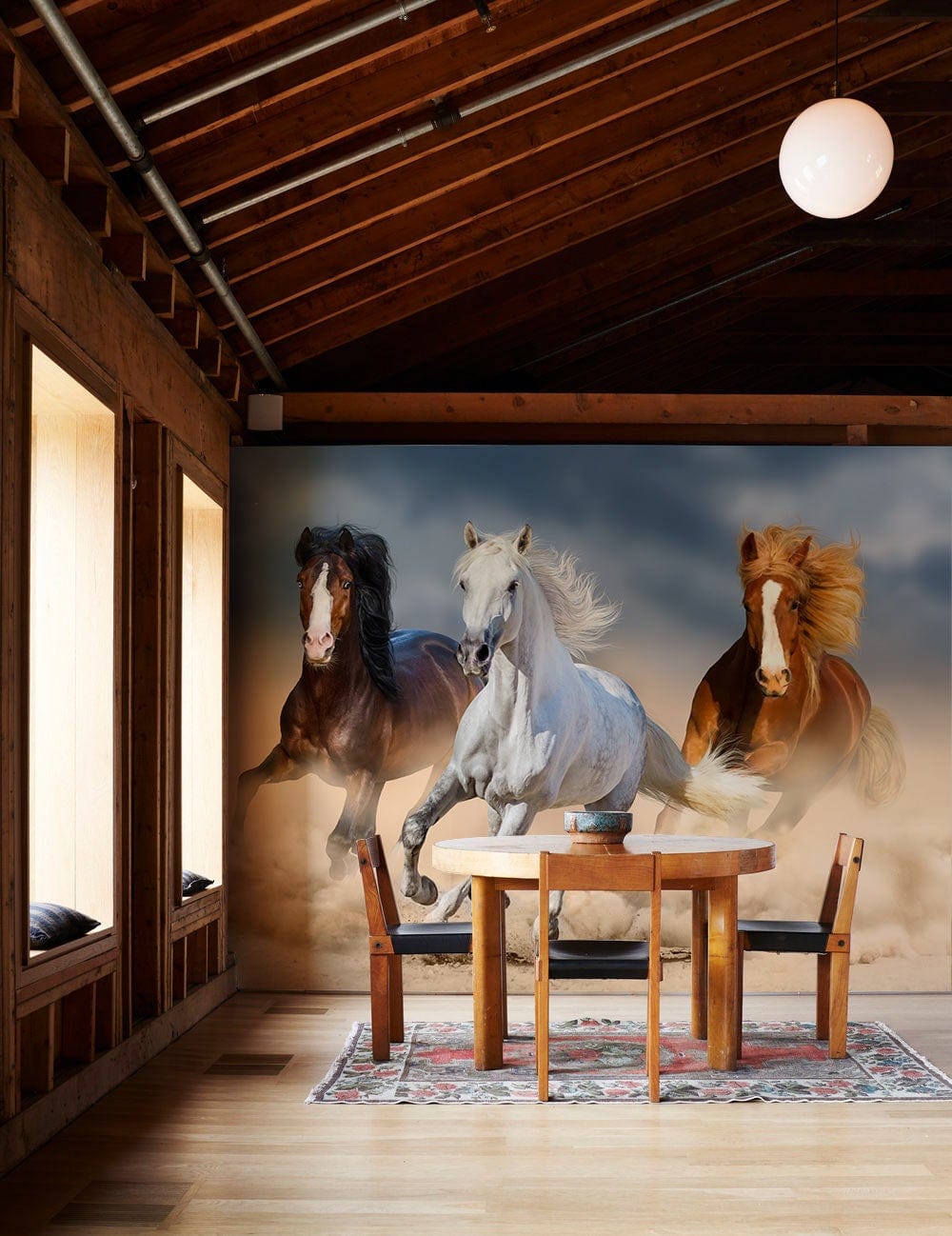 Papier peint mural Chevaux au galop II - Le meilleur Papier peint panoramique Sur mesure