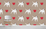 Papier peint mural Chien & Cœur - Vignette | Mr Papier Peint