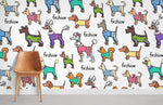 Papier peint mural Chiens à la mode - Vignette | Mr Papier Peint