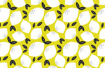 Élégance Naturelle avec Papier Peint Mural Citron Blanc - Vignette | Mr Papier Peint
