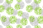 Éclat d’été avec papier peint mural citron vert rafraîchissant - Vignette | Mr Papier Peint