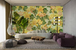 Papier peint mural Citrouille & Fleurs - Vignette | Mr Papier Peint