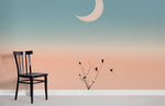 Papier peint mural Clair de Lune Ombré ambiance rêveuse et mystérieuse - Vignette | Mr Papier Peint