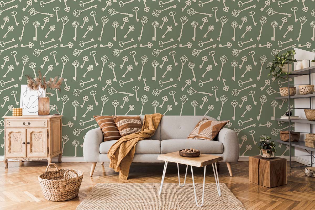 Papier Peint Mural Clés - Le meilleur Papier peint panoramique Sur mesure