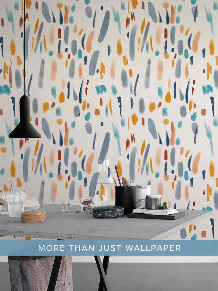 Papier peint mural coloré Doodle - Le meilleur Papier peint panoramique Sur mesure