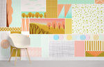 Papier peint mural Éclat d’Art et Murale Géométrique Contemporaine - Vignette | Mr Papier Peint