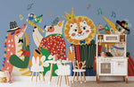 Papier peint mural concert Un Orchestre Animal aux Couleurs Enchantées - Vignette | Mr Papier Peint