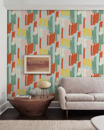 Papier peint mural Coups de pinceau colorés éclat et créativité - Vignette | Mr Papier Peint