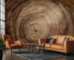 Papier peint mural Crack Wood II œuvre d’art inspirée par la nature - Vignette | Mr Papier Peint