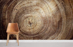 Papier peint mural Crack Wood II œuvre d’art inspirée par la nature - Vignette | Mr Papier Peint