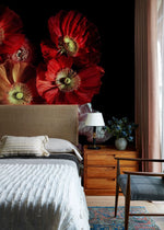 Élégance florale avec papier peint mural crème de pavot - Vignette | Mr Papier Peint