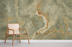Papier Peint Mural Cristal Nuage Vert Éclat et Sérénité - Vignette | Mr Papier Peint
