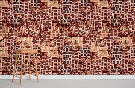 Papier Peint Mural Cubes Abstraits - Le meilleur Papier peint panoramique Sur mesure
