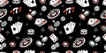 Papier peint mural Poker Élégance et Audace pour un Salon Caramel - Vignette | Mr Papier Peint