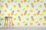 Papier peint mural d'ananas tranché - Vignette | Mr Papier Peint