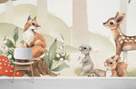 Papier peint mural d'animaux de la forêt - Vignette | Mr Papier Peint