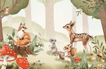 Papier peint mural d'animaux de la forêt - Vignette | Mr Papier Peint