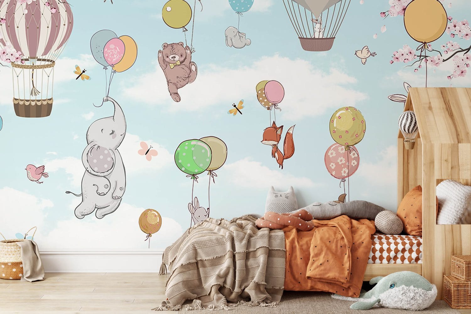 Papier peint mural d’animaux volants - Le meilleur Papier peint panoramique Sur mesure