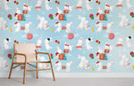 Papier peint mural Danse des Lapins - Vignette | Mr Papier Peint