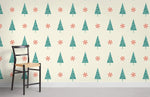 Papier peint mural d'arbres de Noël - Vignette | Mr Papier Peint