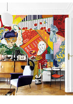 Papier peint mural d’art Graffiti éclatant pour murs vivants - Vignette | Mr Papier Peint