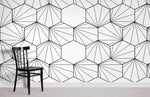 Élégance intemporelle avec papier peint mural d’art géométrique - Vignette | Mr Papier Peint
