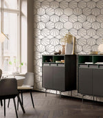 Élégance intemporelle avec papier peint mural d’art géométrique - Vignette | Mr Papier Peint