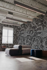 Papier peint mural d’art sombre élégance et mystère sur vos murs - Vignette | Mr Papier Peint