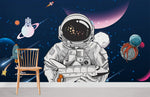 Mural d’astronaute Évasion cosmique en papier peint mural - Vignette | Mr Papier Peint