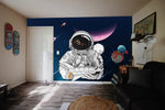 Mural d’astronaute Évasion cosmique en papier peint mural - Vignette | Mr Papier Peint