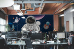 Mural d’astronaute Évasion cosmique en papier peint mural - Vignette | Mr Papier Peint