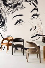 Papier peint mural d'Audrey Hepburn - Vignette | Mr Papier Peint