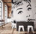 Papier peint mural d'Audrey Hepburn - Vignette | Mr Papier Peint