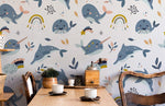 Papier peint mural Dauphin Heureux - Vignette | Mr Papier Peint