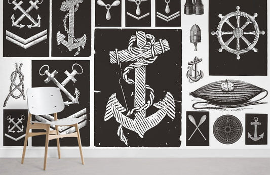 Papier peint mural d’aventure maritime - Le meilleur Papier peint panoramique Sur mesure