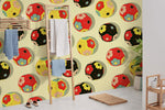 Papier peint mural éclat de couleurs et broderies pour un intérieur vivant - Vignette | Mr Papier Peint