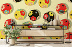 Papier peint mural éclat de couleurs et broderies pour un intérieur vivant - Vignette | Mr Papier Peint