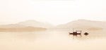 Papier peint mural Bateau sur le lac évasion paisible et nature - Vignette | Mr Papier Peint
