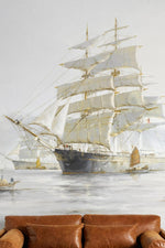 Papier peint mural Bateaux de Navigation Évasion vers l’Horizon - Vignette | Mr Papier Peint