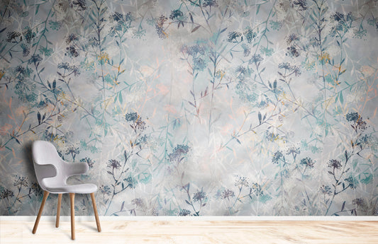 Papier peint mural de branches encombrées - Le meilleur Papier peint panoramique Sur mesure