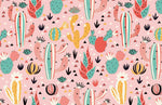 Papier peint mural de cactus colorés - Vignette | Mr Papier Peint